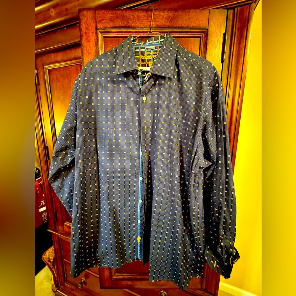 Luchiano Visconti Black Luxury Shirt